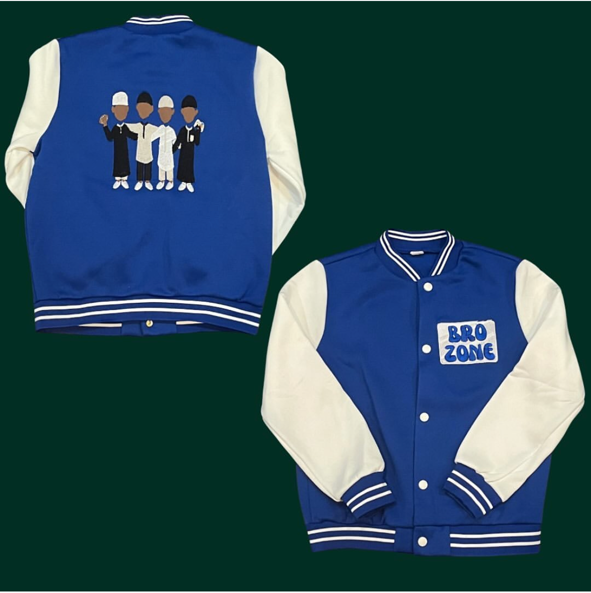 BroZone Signature Varsity Jacket