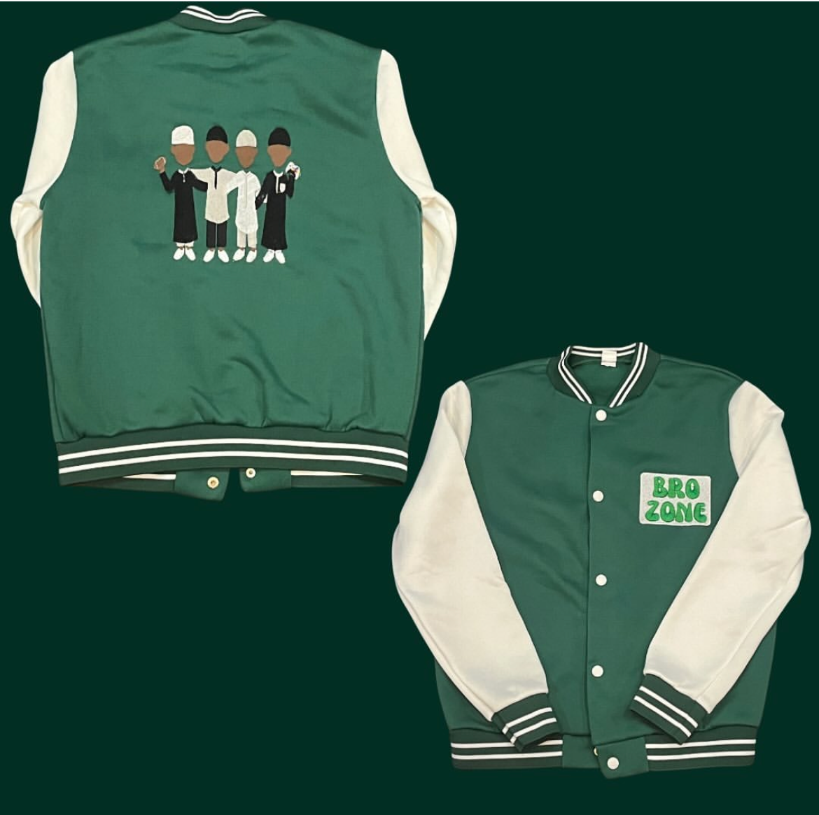 BroZone Signature Varsity Jacket